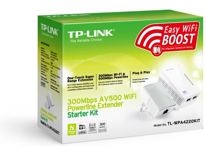 TP-Link TL-WPA4220KIT Powerline Starter Kit