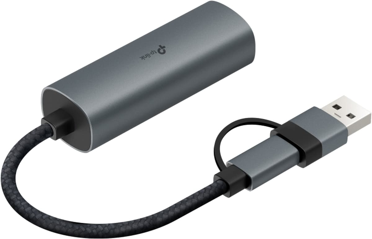 TP-Link UE310C, USB-A/C Gigabitový síťový adaptér