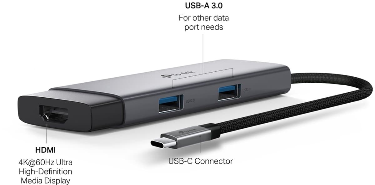 TP-Link UH5020C Dokovací stanice 5v1, USB-C