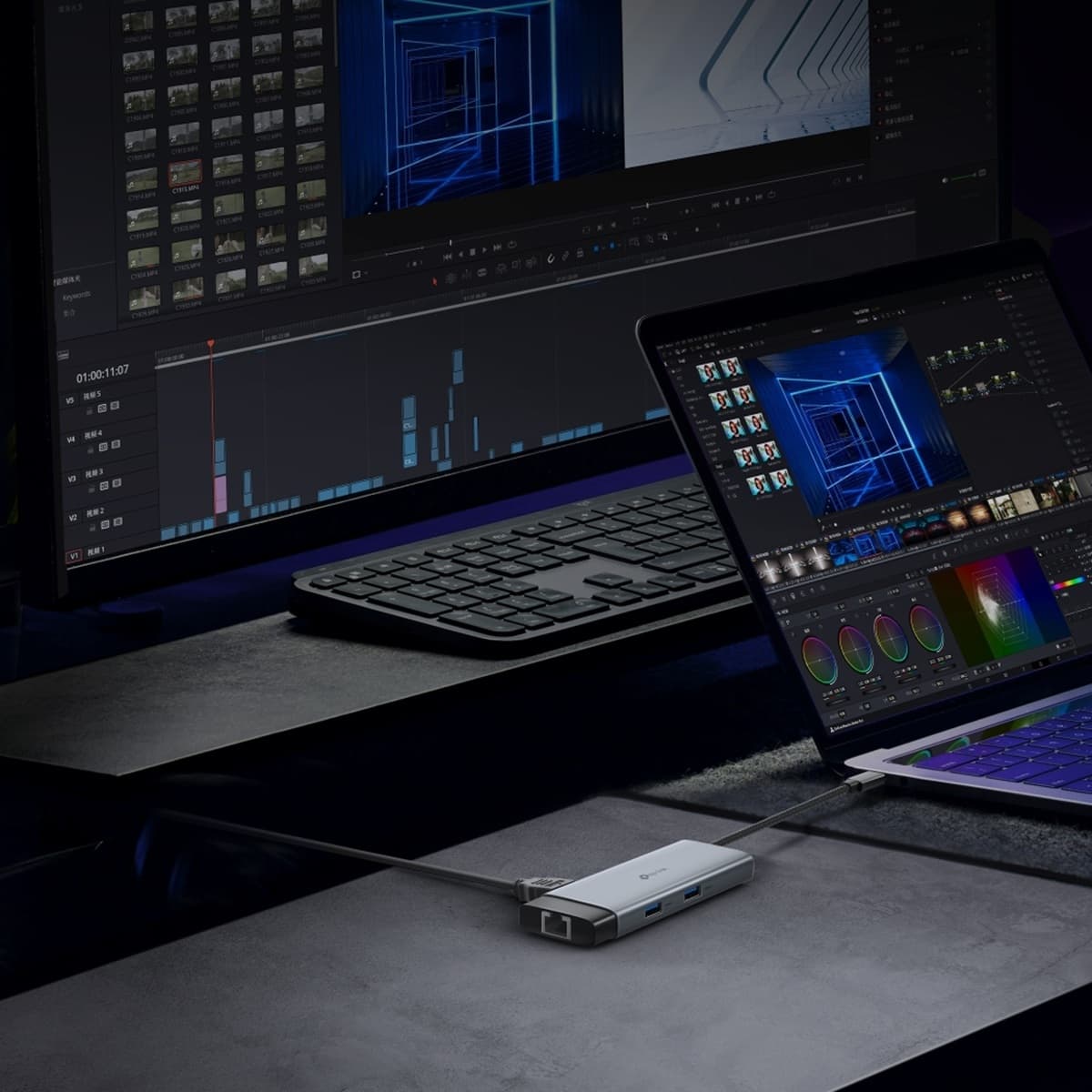 TP-Link UH6120C - USB Type-C, 6 v 1 Hub 