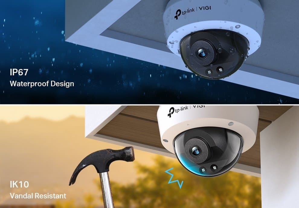 TP-Link VIGI C230I(2.8mm) Dome kamera, 3MP, 2.8mm