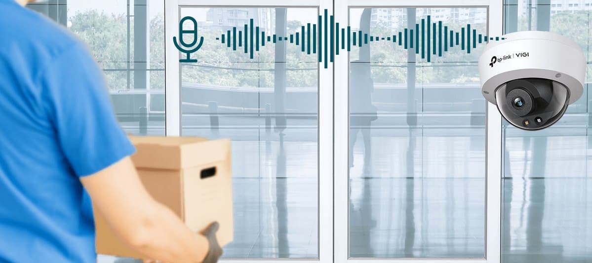 TP-Link VIGI C240(2.8mm) Dome kamera, 4MP, 2.8mm, Full-Color