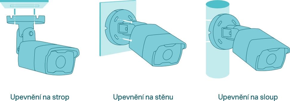 TP-Link VIGI C340I(4mm) Bullet kamera, 4MP, 4mm