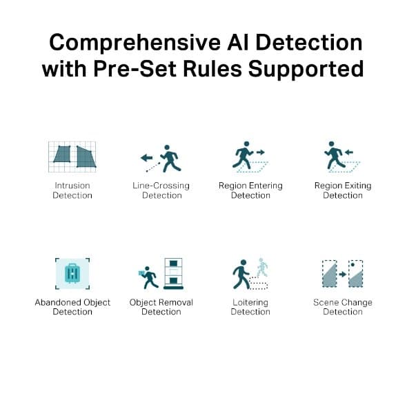 TP-Link VIGI C350(6mm) Bullet kamera, 5MP, 6mm, Full-Color