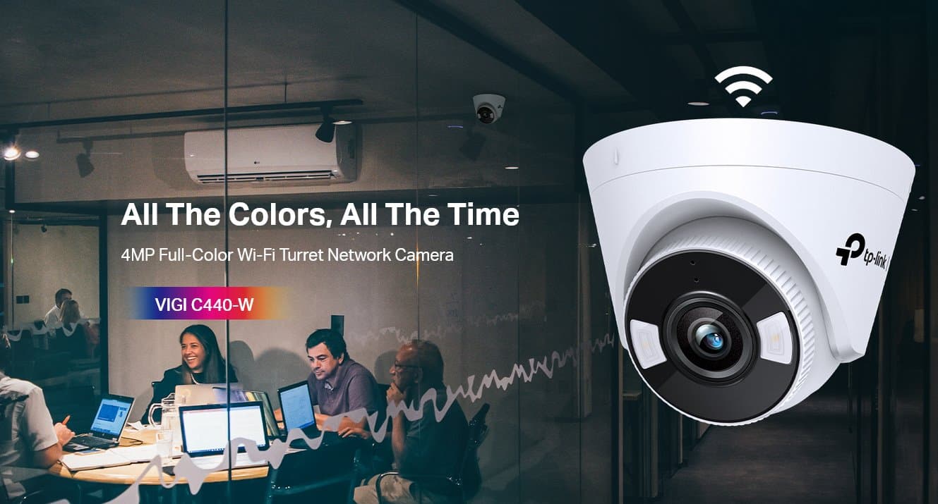 TP-Link VIGI C440(2.8mm) Turret kamera, 4MP, 2.8mm, Full-Color