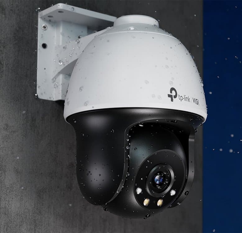 TP-Link VIGI C540(4mm) PTZ dome kamera, 4MP, 4mm, Full-Color