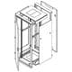 TRITON 19" stojanový rozvaděč 42U/600x1000, rozebíratelný