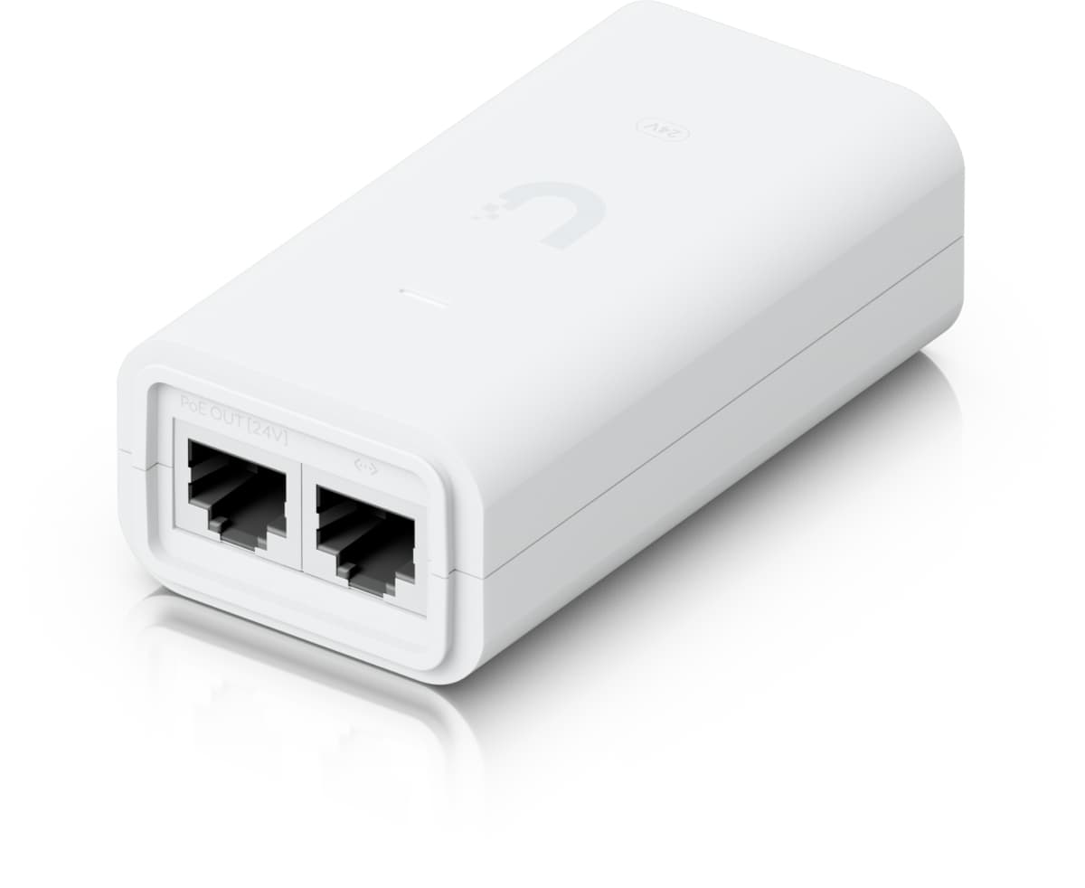 Ubiquiti 2.5G pasivní PoE injektor, 24V, 12W