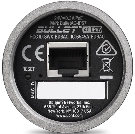 Ubiquiti Bullet AC IP67, Dual Band
