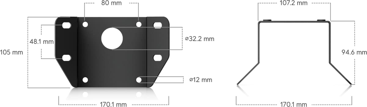 Ubiquiti Držák na zeď/stožár/roh pro AI Multi Sensor 4