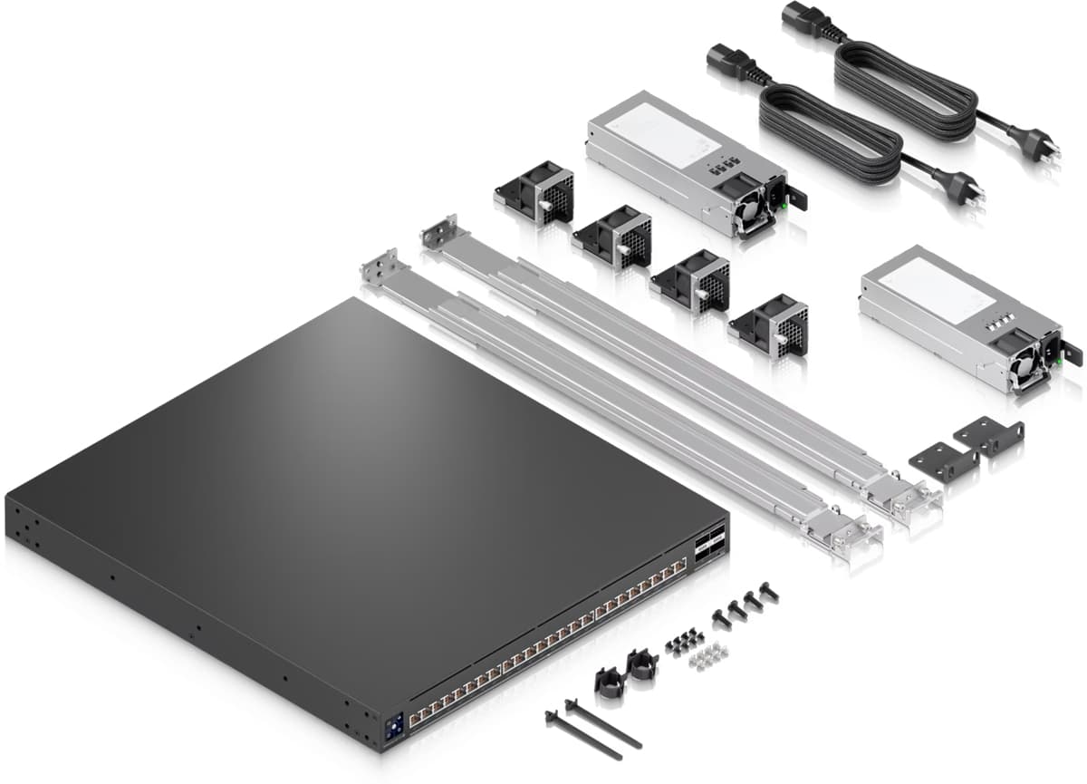 Ubiquiti Enterprise Audio/Video XG 24 PoE, AVoIP switch