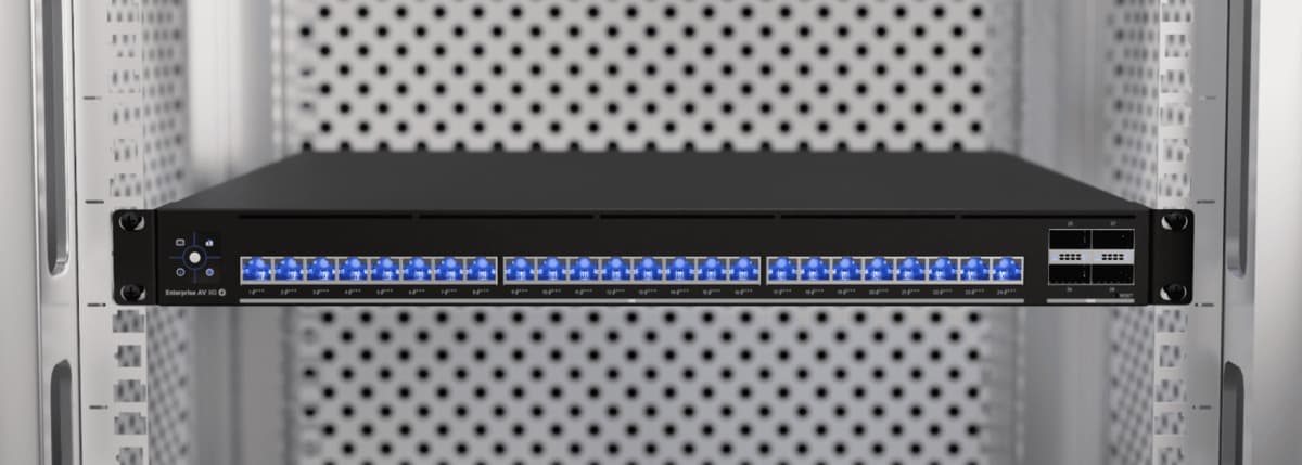 Ubiquiti Enterprise Audio/Video XG 24 PoE, AVoIP switch