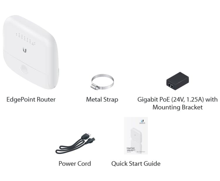 Ubiquiti EP-R6, EdgePoint WISP router, 6-port
