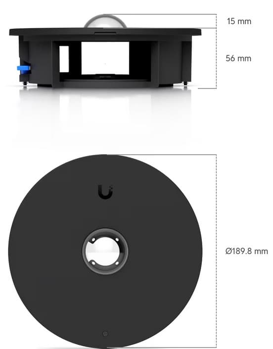 Ubiquiti G6 Pro 360 Držák pro zápustnou instalaci, černý