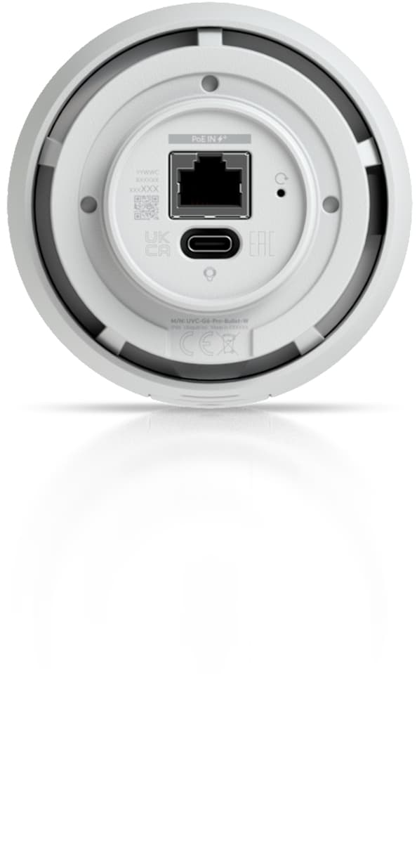 Ubiquiti G6 Pro Bullet - 8MP IP Kamera, Bílá