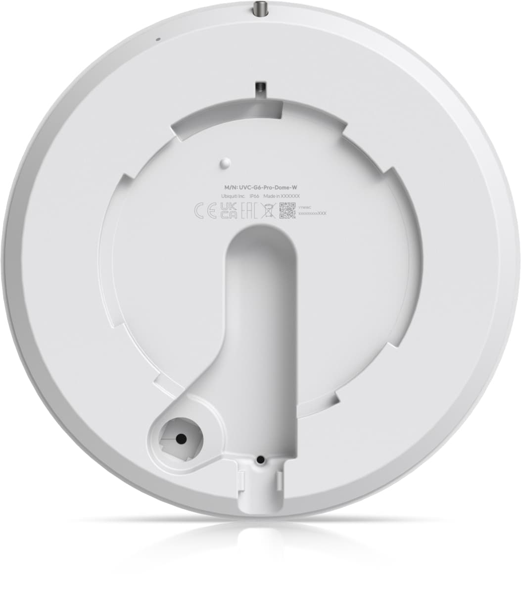 Ubiquiti G6 Pro Dome - 8MP IP Kamera, Bílá