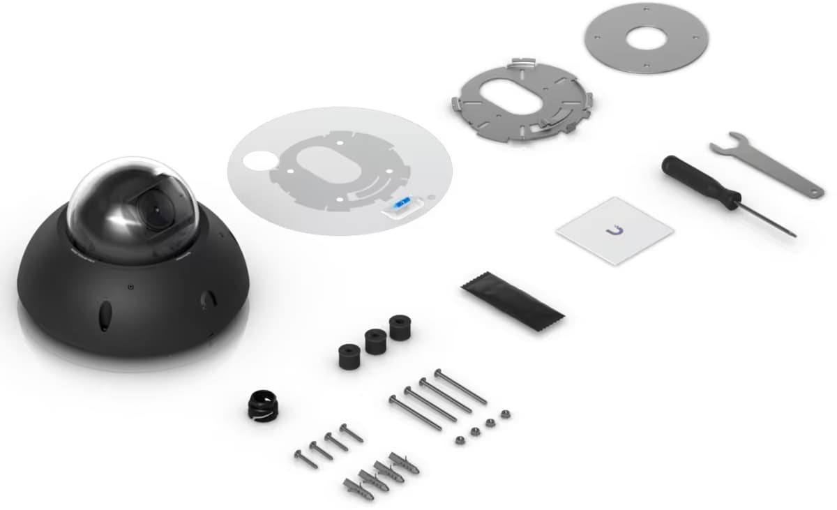 Ubiquiti G6 Pro Dome, 8MP IP kamera, černá