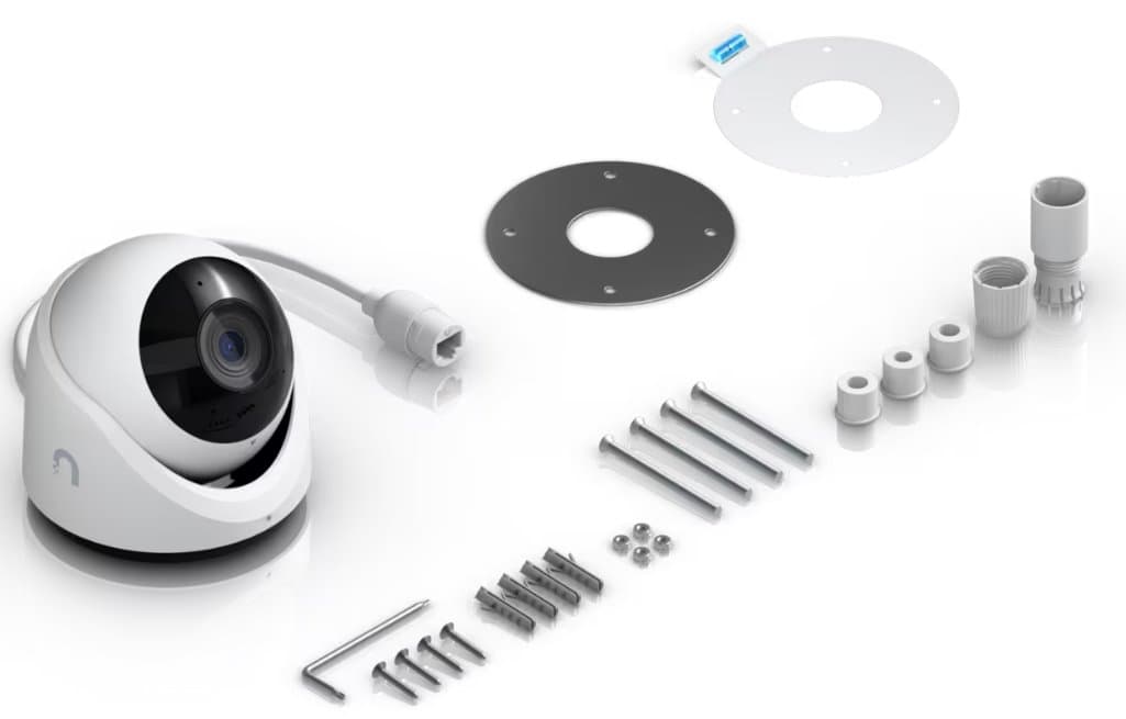 Ubiquiti G6 Turret - UniFi Protect kamera, 8MP, bílá