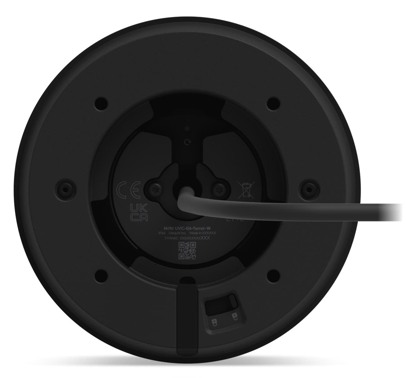 Ubiquiti G6 Turret - UniFi Protect kamera, 8MP, černá