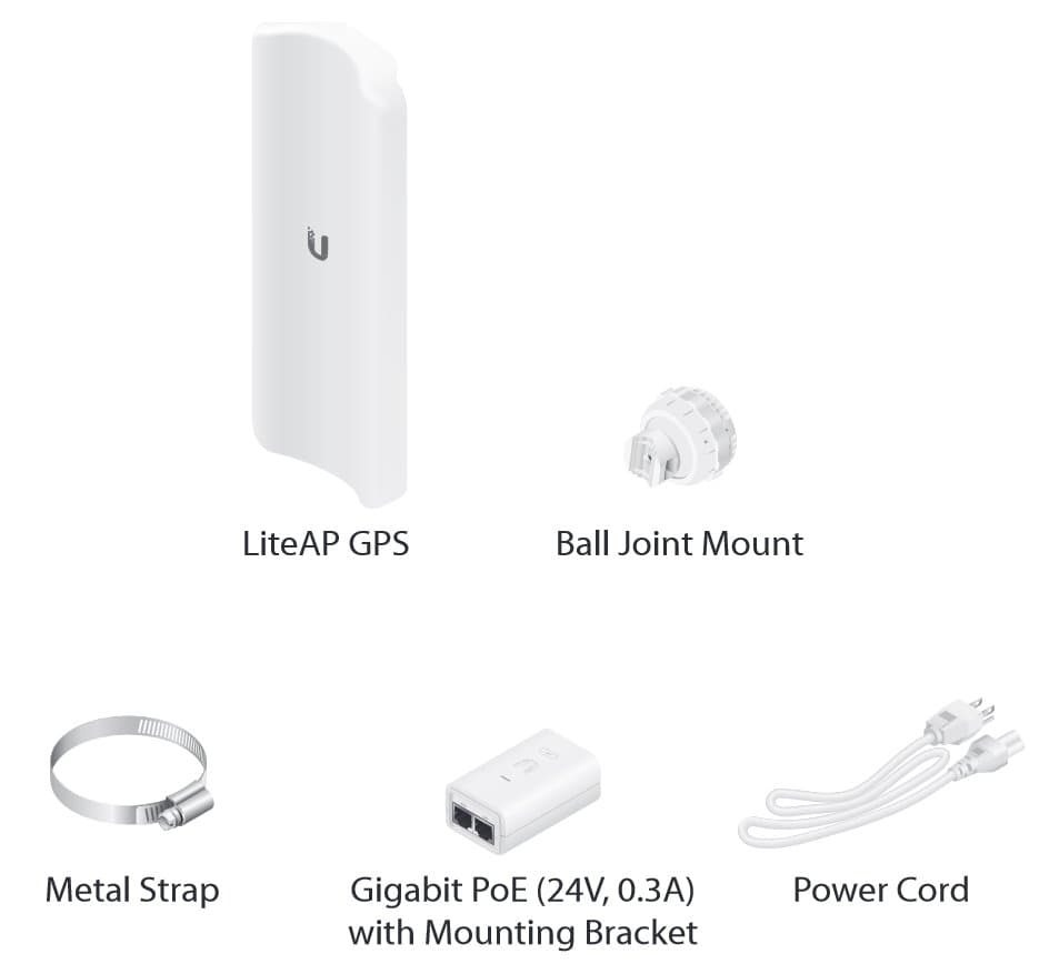 Ubiquiti LiteAP 5AC-17-90 GPS, LAP-GPS, 90°