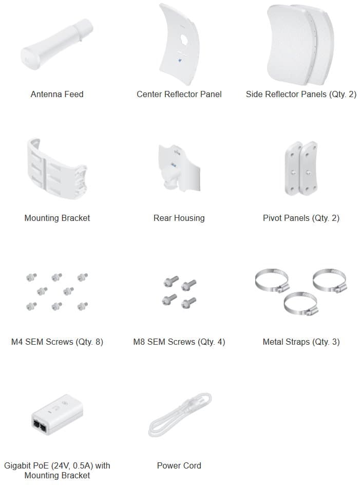 Ubiquiti LTU-LR, 5GHz LTU, Long Range CPE