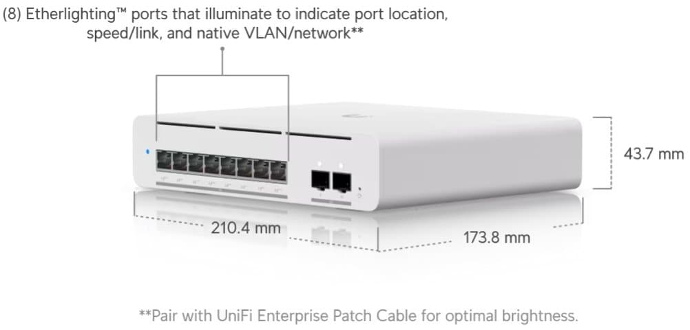 Ubiquiti Pro XG 8 PoE switch