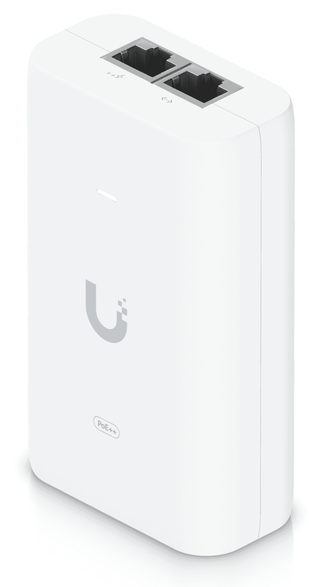 Ubiquiti U-PoE++ Gigabitový PoE injektor, 48V / 1,25A (60W)