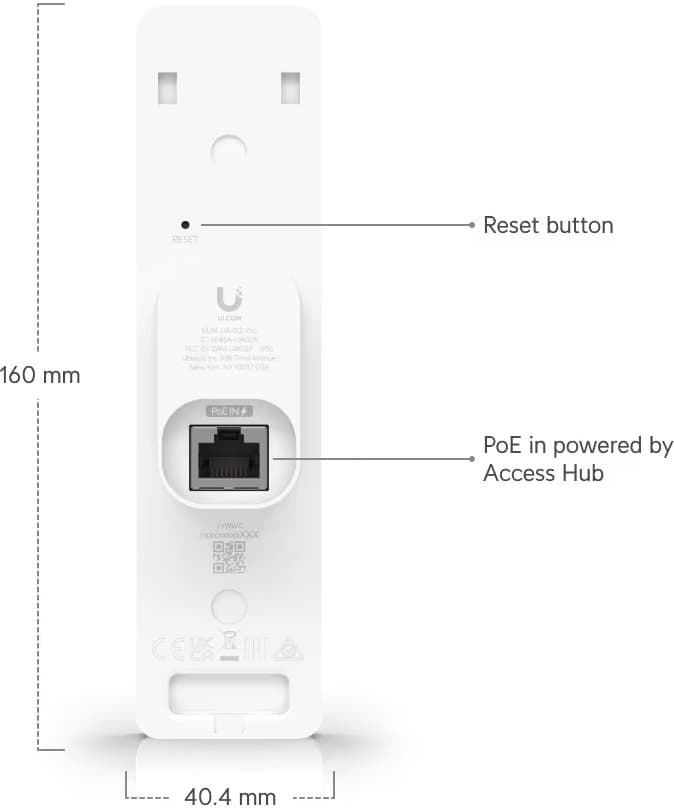 Ubiquiti UA-G2-Pro - UniFi Access Reader G2 Professional