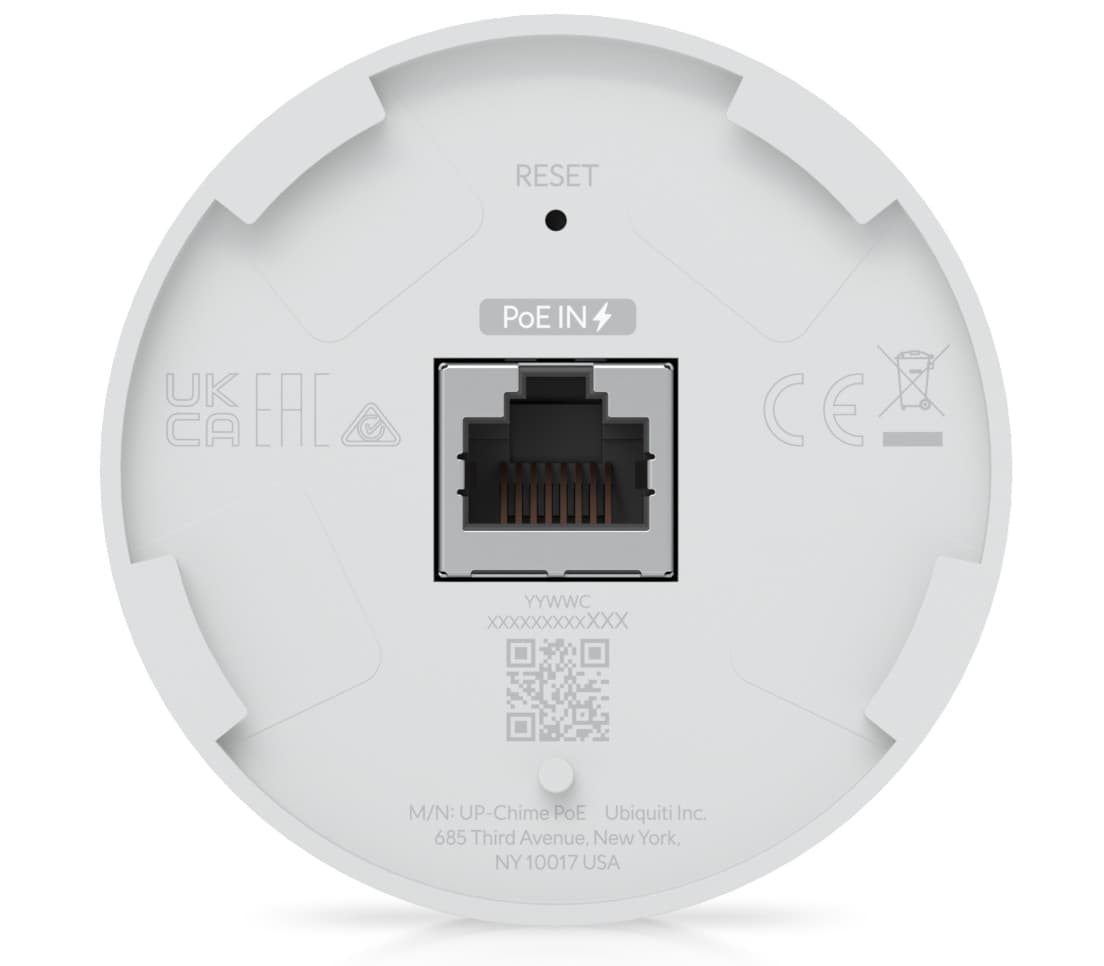 Ubiquiti UACC-Chime-PoE, chytrý zvonek