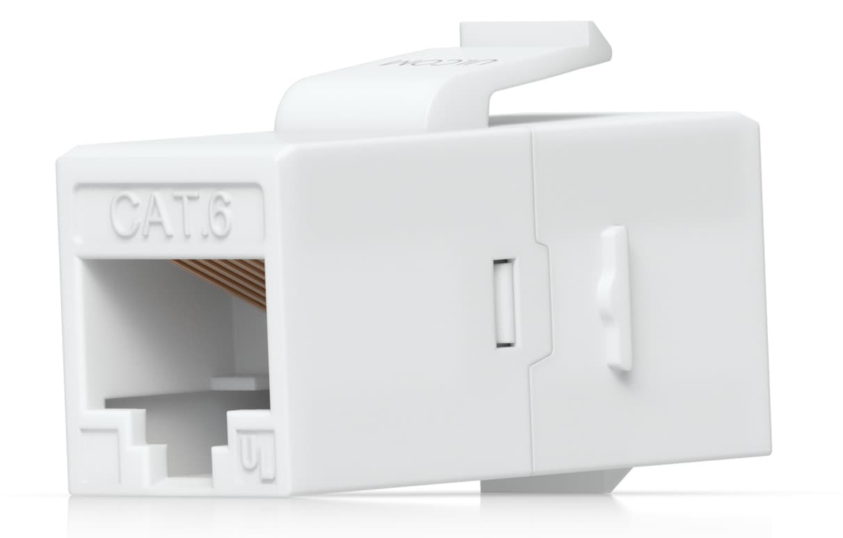 Ubiquiti UACC-Keystone-Coupler-C6 spojka RJ45 Cat6 (12ks)