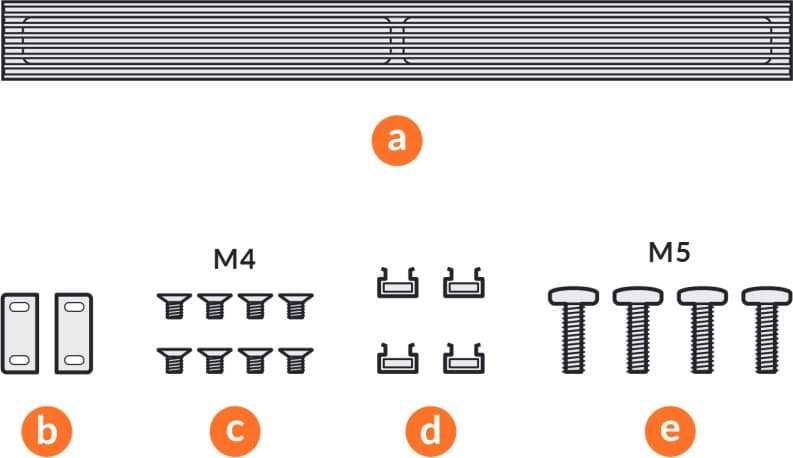 Ubiquiti UACC-Rack-Panel-Vented-1U, zaslepovací panel, 1U