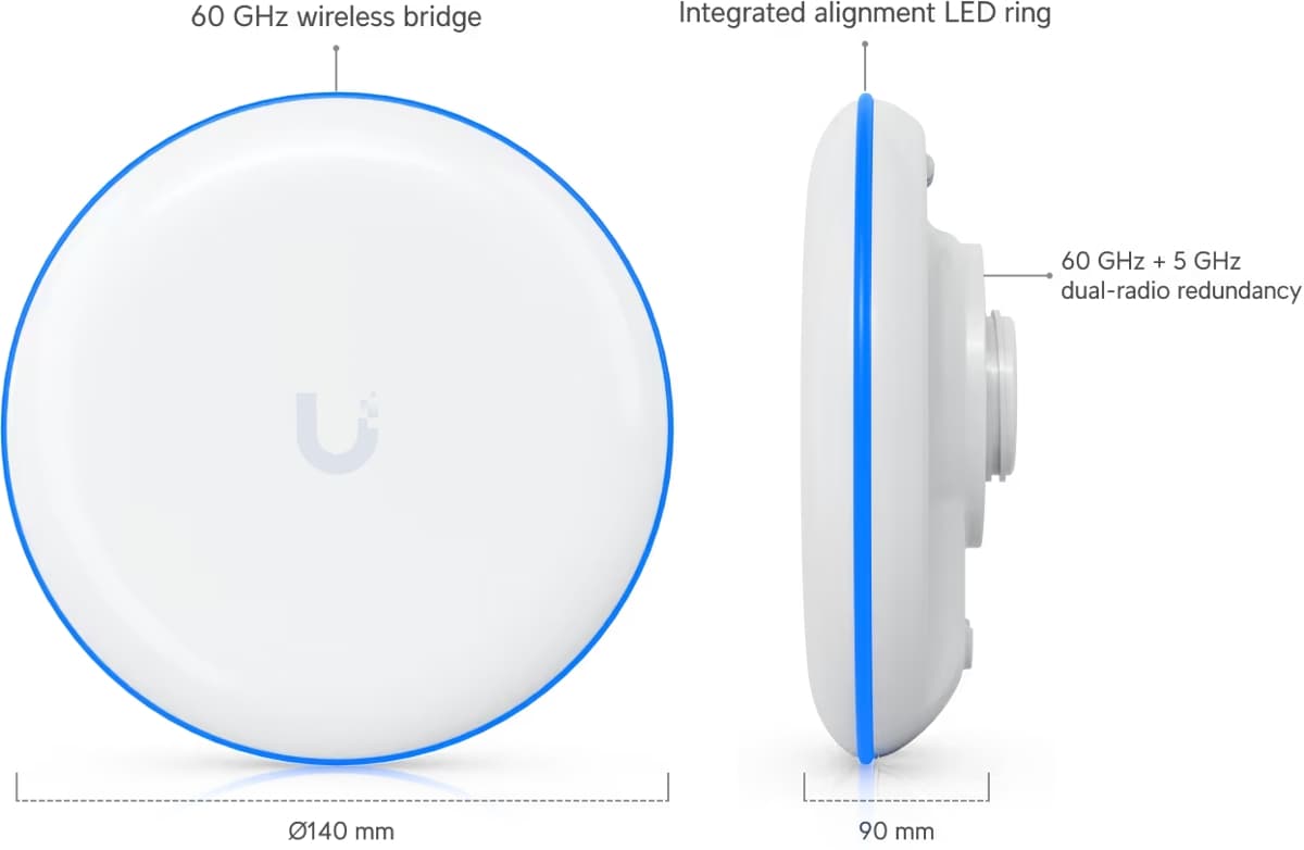 Ubiquiti UBB, UniFi Building Bridge, jeden kus