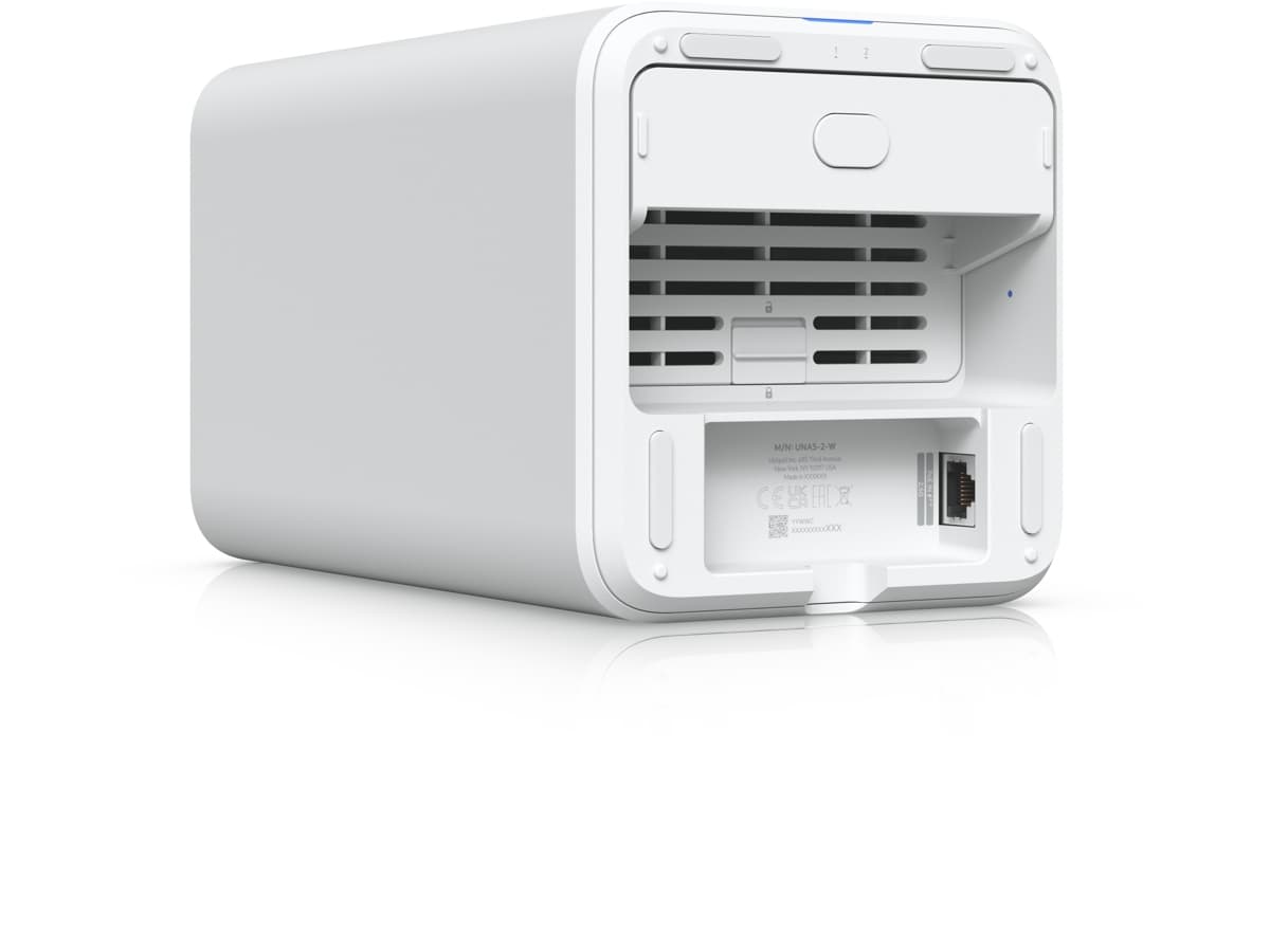 Ubiquiti UNAS 2, Bílý