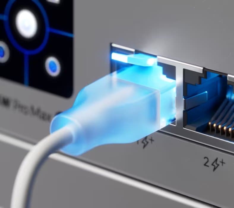 Ubiquiti UniFi Etherlighting Patch kabel 12m, bílý