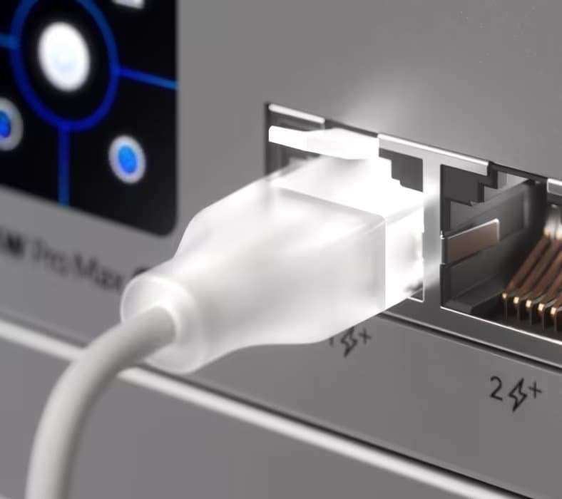 Ubiquiti UniFi Etherlighting Patch kabel 12m, bílý