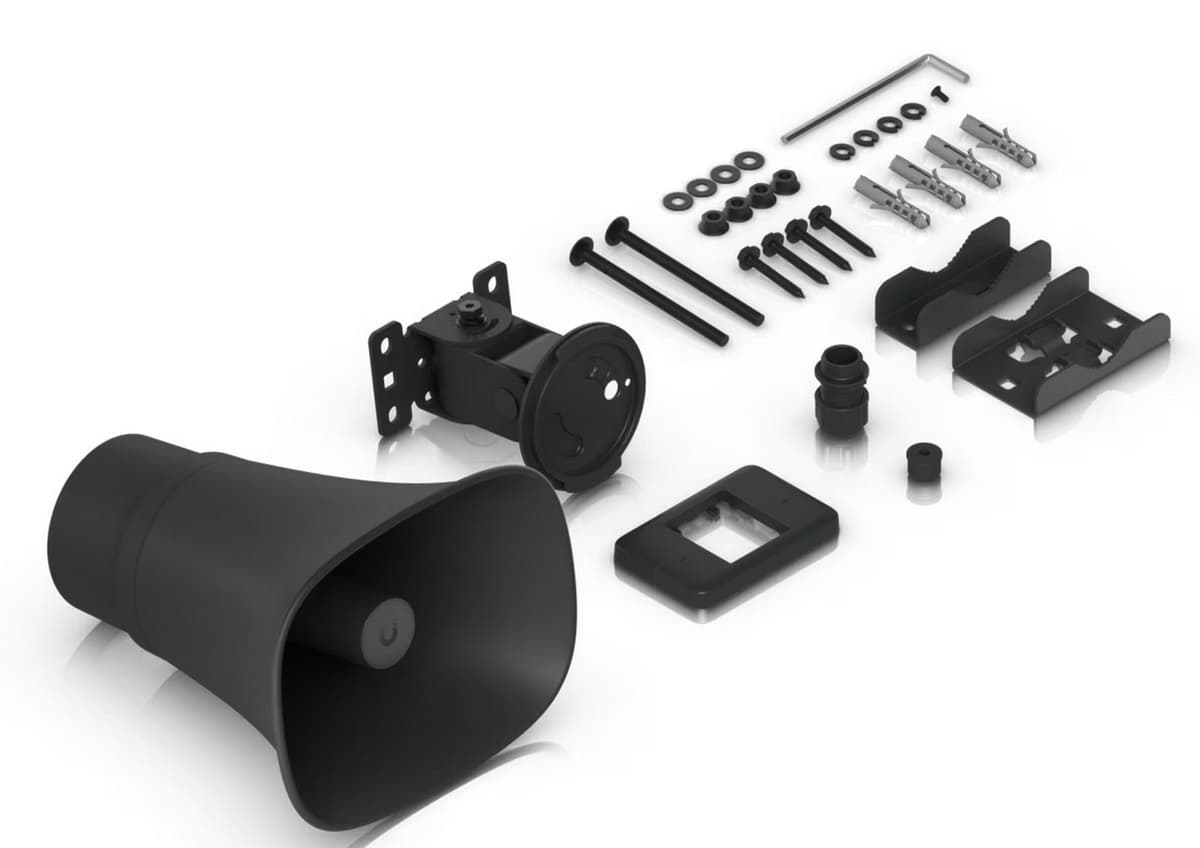 Ubiquiti UP-AI-Horn-Speaker, AI Horn Speaker, černý