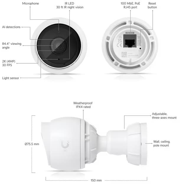 Ubiquiti UVC-G5-Bullet-3