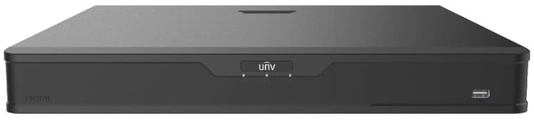 UNV NVR NVR302-08B-P8-IQ, 8 kanálů, 8 xPoE, 2x HDD, AI, easy