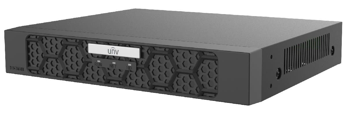 UNV NVR NVR501-04B-P4-IQ, 4 kanály, 1x HDD, PoE, AI, Prime