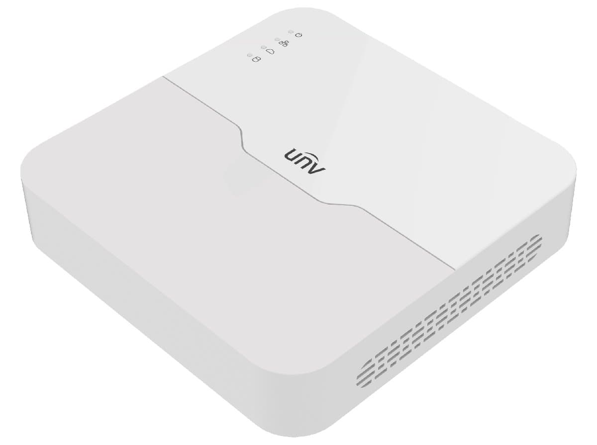 UNV NVR NVR501-08B-LP8-IQ, 8 kanálů, 1x HDD, PoE, AI, Prime