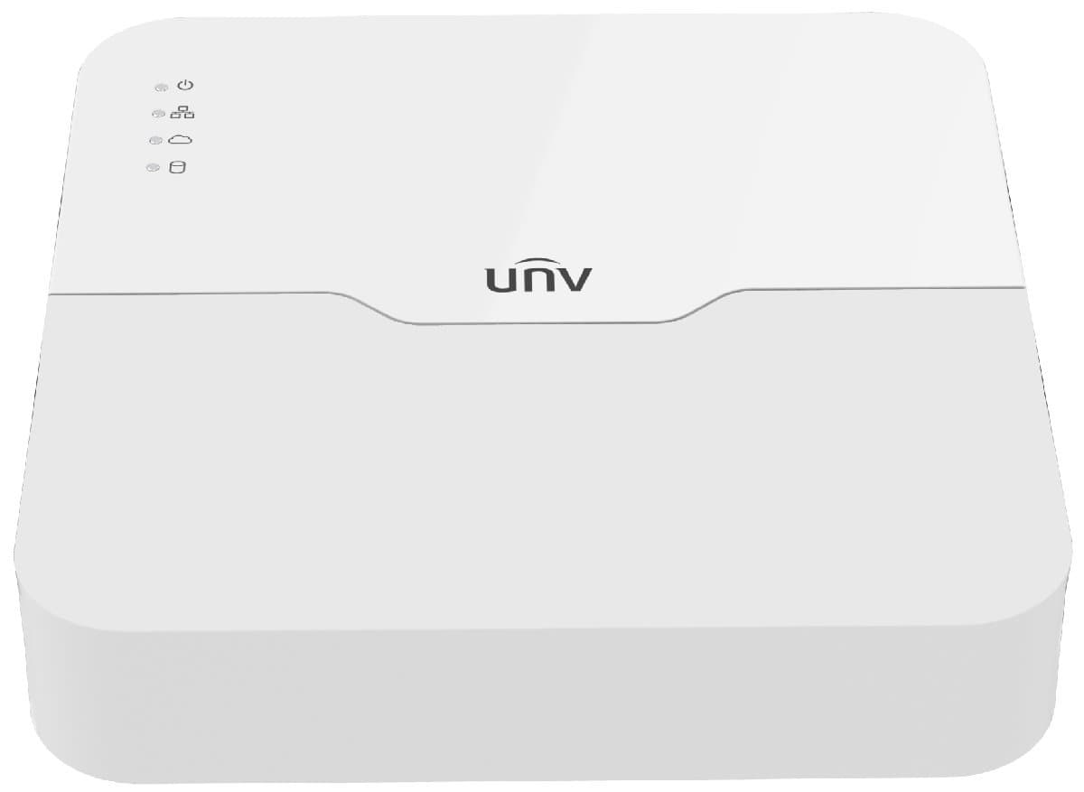 UNV NVR NVR501-08B-LP8-IQ, 8 kanálů, 1x HDD, PoE, AI, Prime