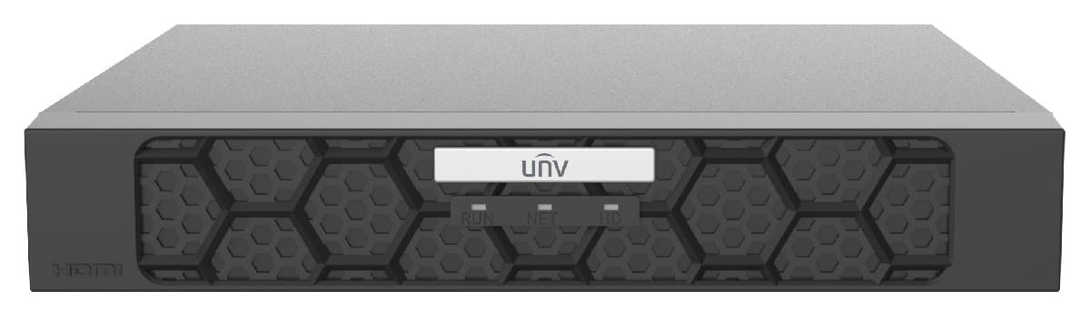 UNV NVR NVR501-08B-P8-IQ, 8 kanálů, 1x HDD, PoE, AI, Prime