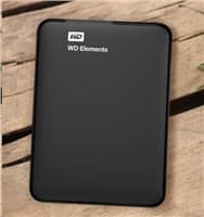 WD Elements Portable 4TB Ext. 2.5" USB3.0, Black