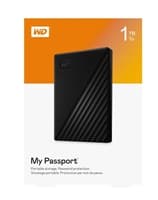 WD, HDD EXT My Passport 1Tb Black Worldwide