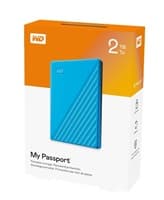 WD, HDD EXT My Passport 2Tb Blue Worldwide
