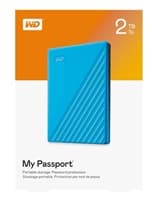 WD, HDD EXT My Passport 2Tb Blue Worldwide