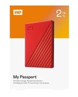 WD, HDD EXT My Passport 2Tb Red Worldwide