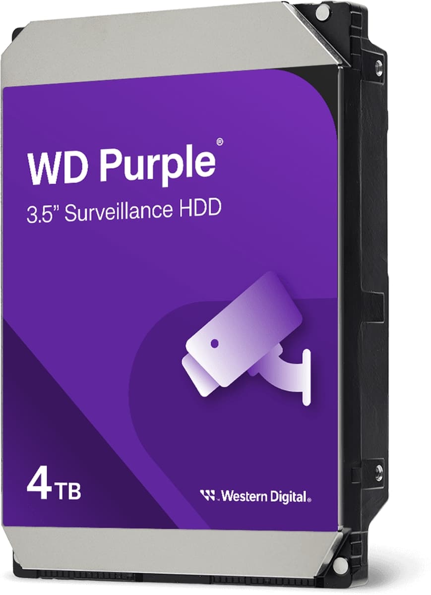 WD Purple WD44PURZ-64, 4TB SATA HDD