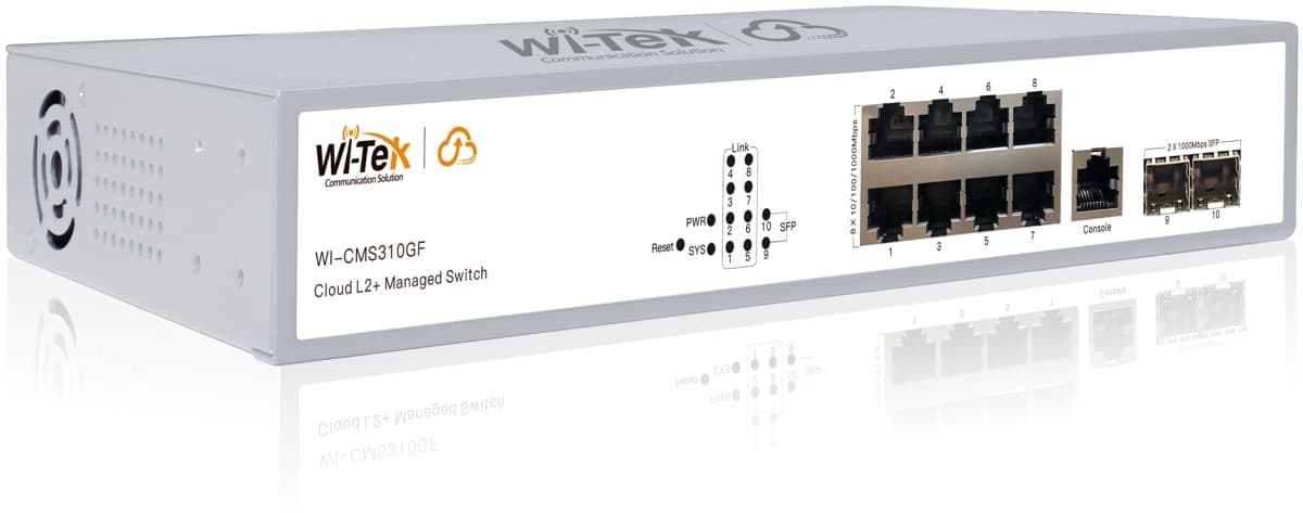 Wi-Tek WI-CMS310GF Gbit Cloud L2+ Switch