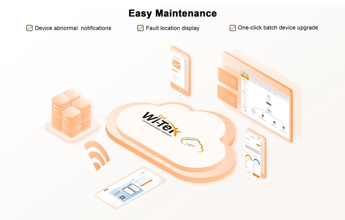 Wi-Tek WI-PCES310GF V2 Gbit Easy Smart Cloud PoE Switch
